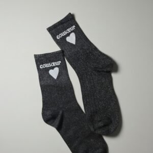 Chaussette personnalisée bleu